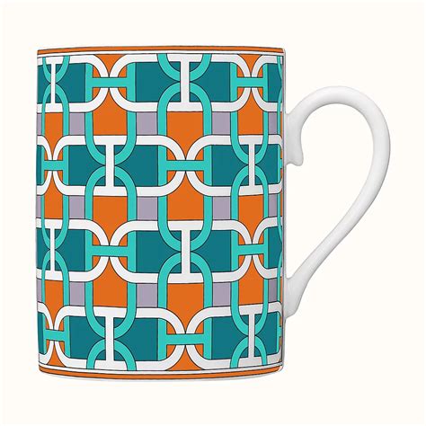 hermes tie set mugs|hermes tea cups.